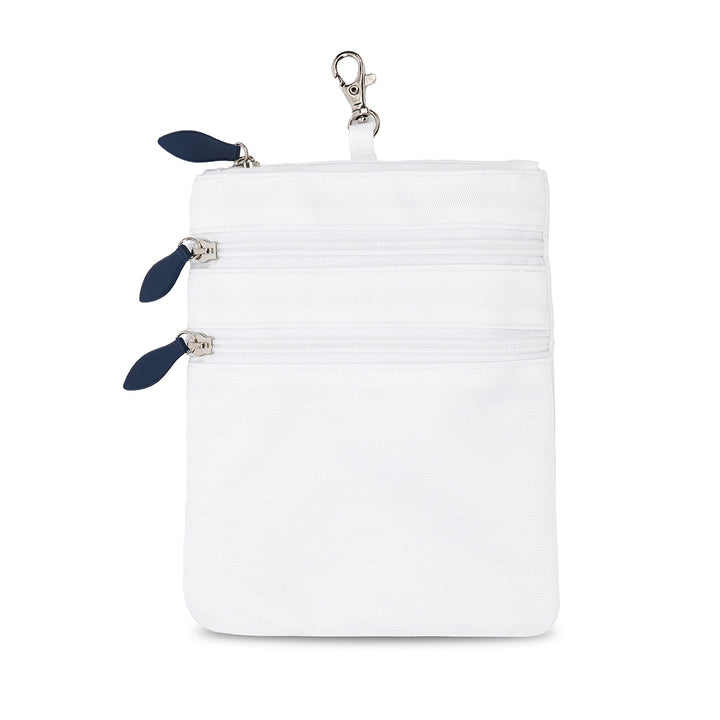 Ame &amp; Lulu 3-Zip Solid Nylon Carry All