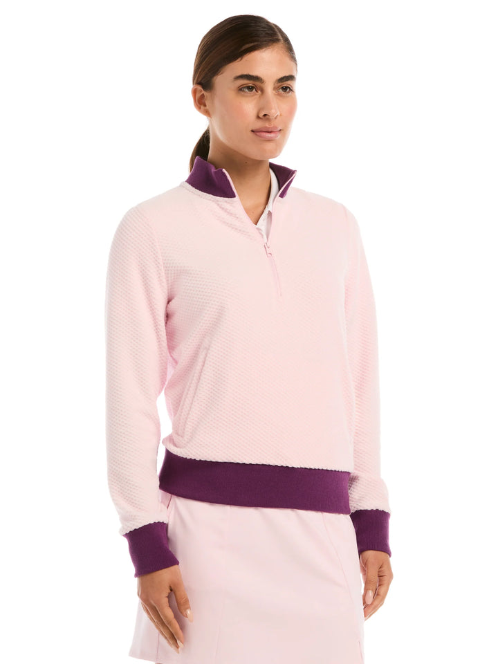 Callaway Colorblock Midweight Quarter Zip Pullover [SF26]