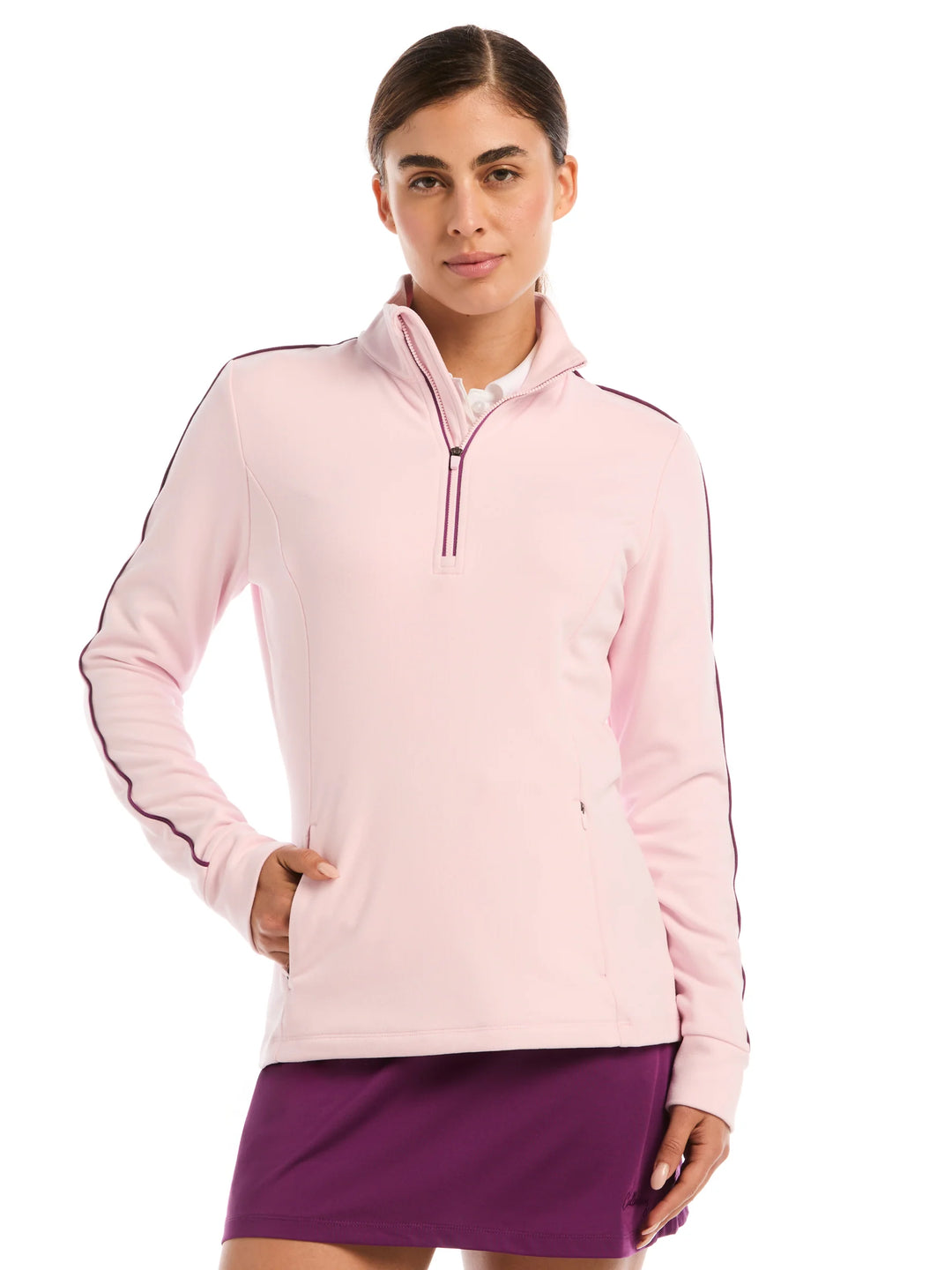 Callaway Midweight Textured Quarter Zip [SF26]