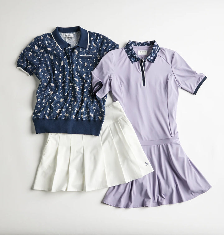 Original Penguin Heirloom Lilac Half Sleeve Dress [SF26]
