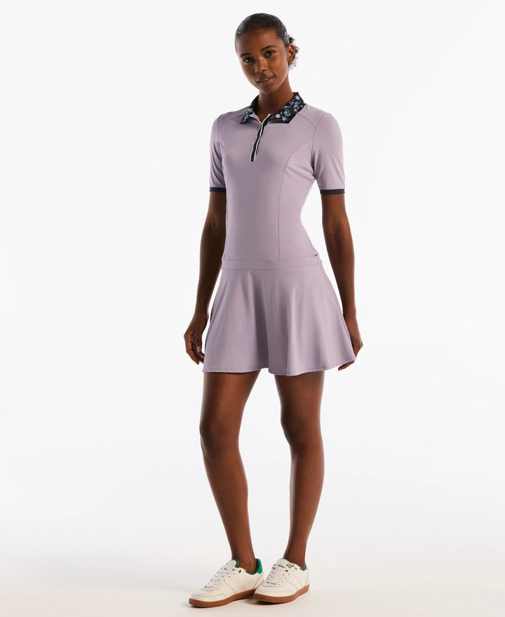 Original Penguin Heirloom Lilac Half Sleeve Dress [SF26]