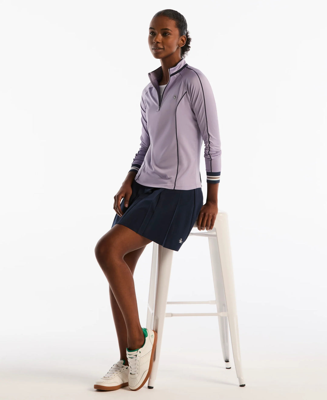Original Penguin Long Sleeve Sun Protection Mock [SF26]