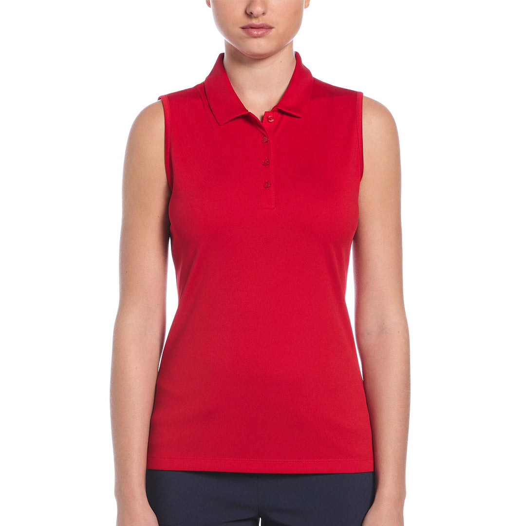Callaway Tournament Sleeveless Golf Polo