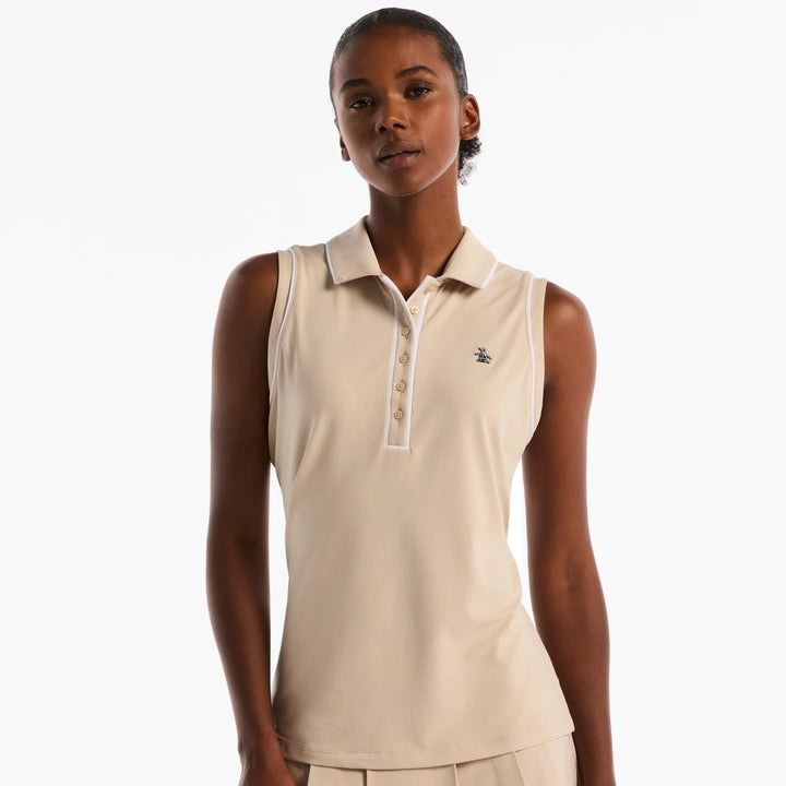 Original Penguin Veronica Sleeveless Pique Polo [SF26]