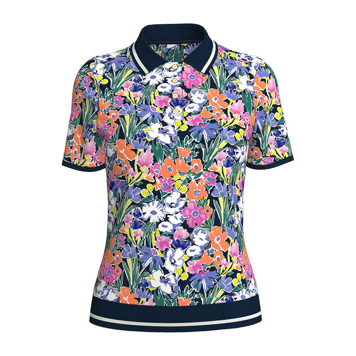 Original Penguin Sketch Floral Short Sleeve Polo