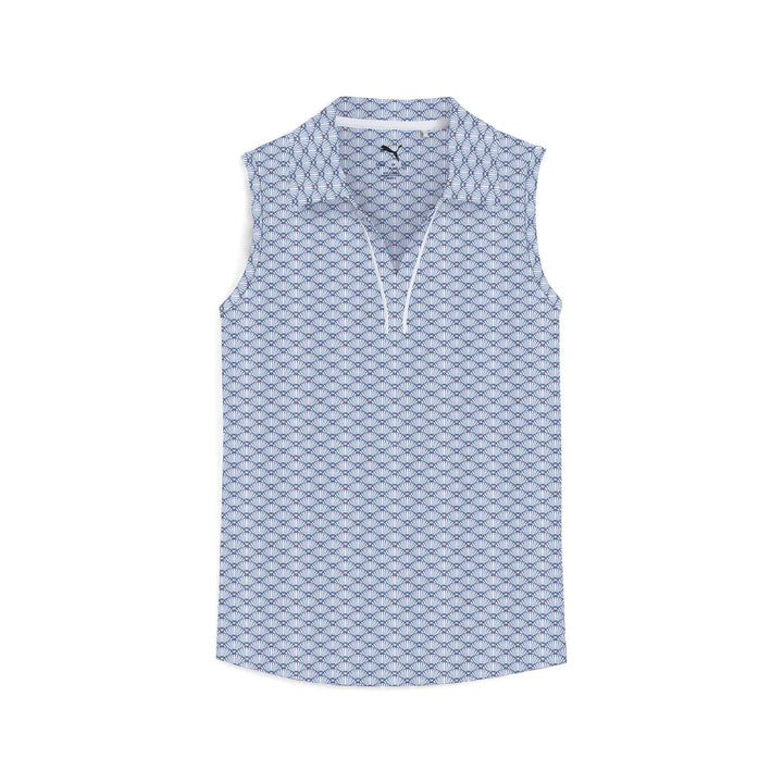 Puma Girls Scallop Sleeveless Polo