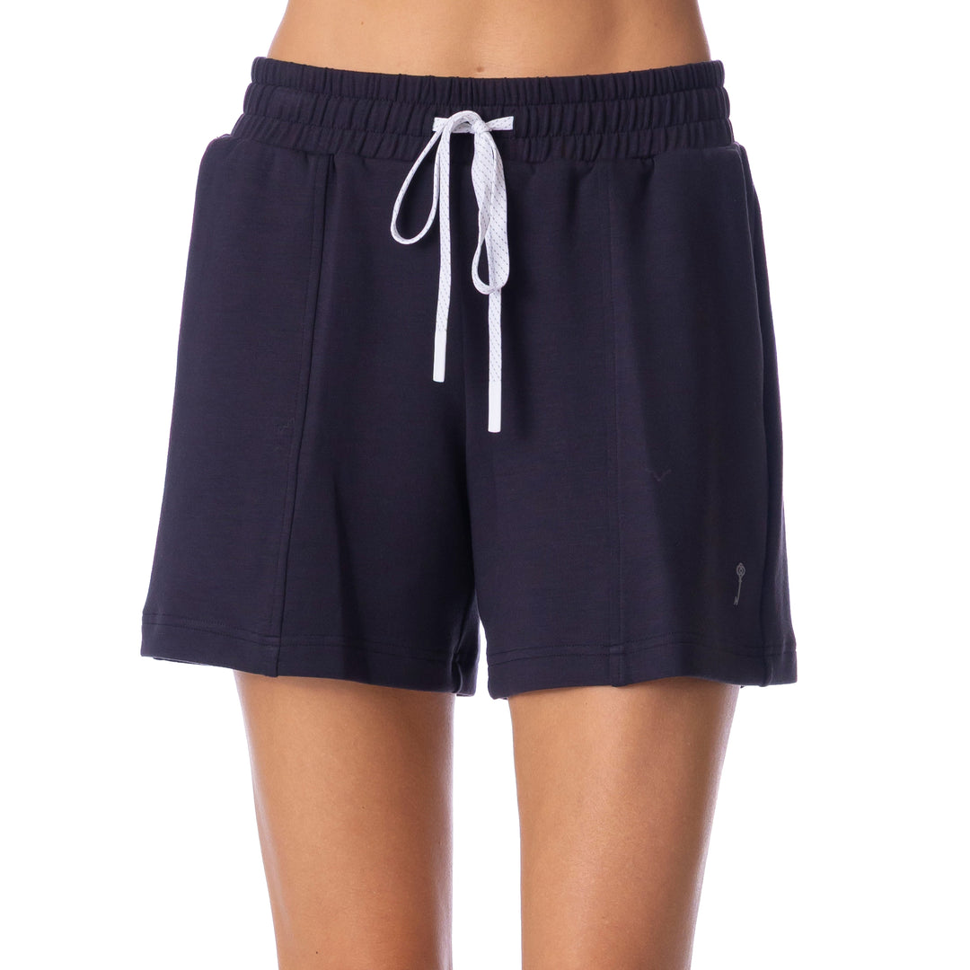 BelynKey Sueded Bliss Washed Onyx Knit Short