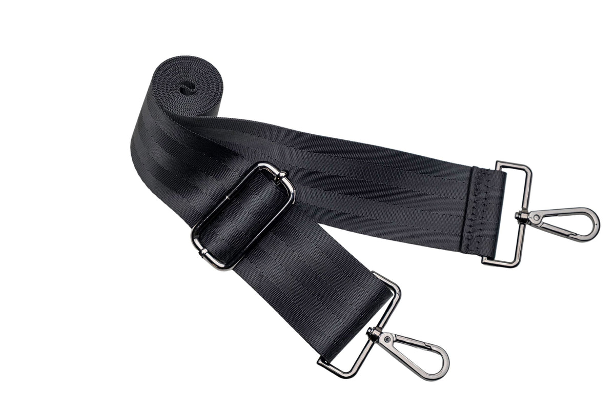 WanderFull Classic Matte Black HydroBag® with Black Strap