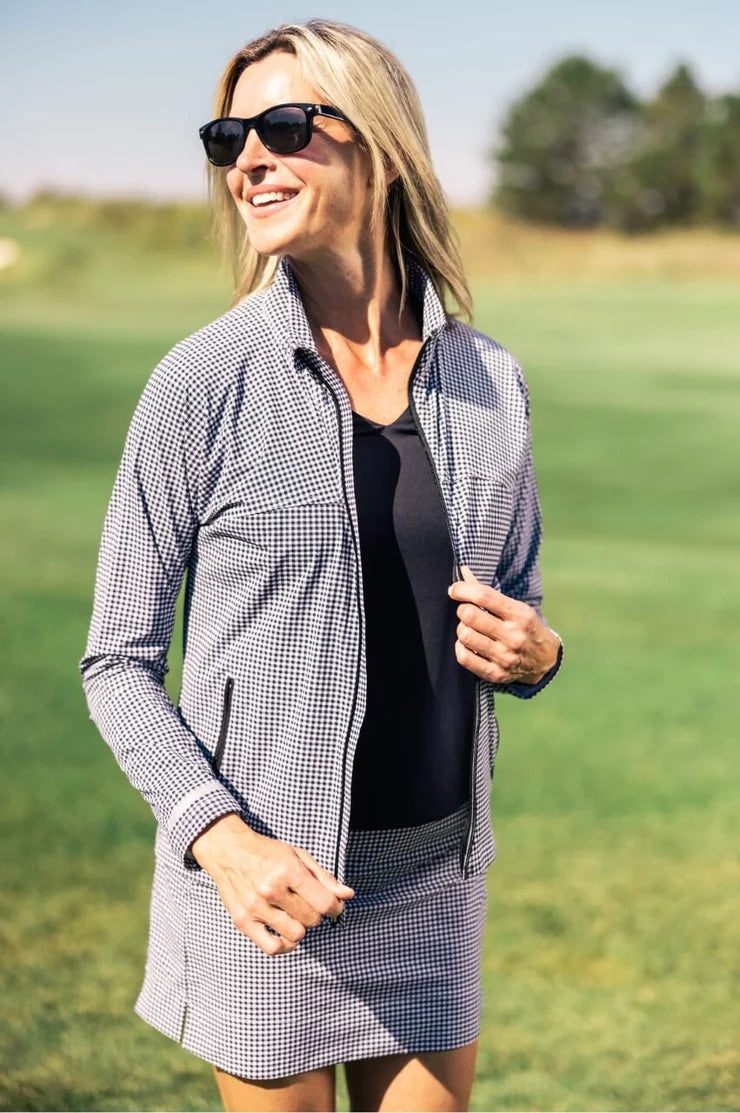 Golftini Be An Athlete Sport Jacket Black/White