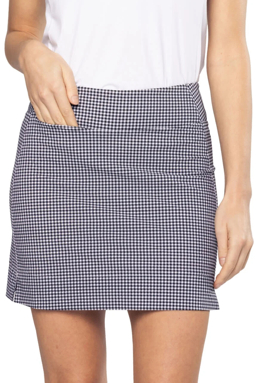 Golftini Be An Athlete Skort Black/White