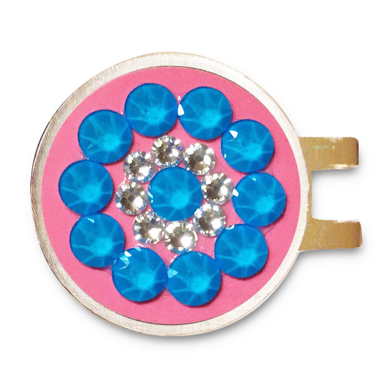 Blingo Ballmarker - Electric Blue/Pink image 1