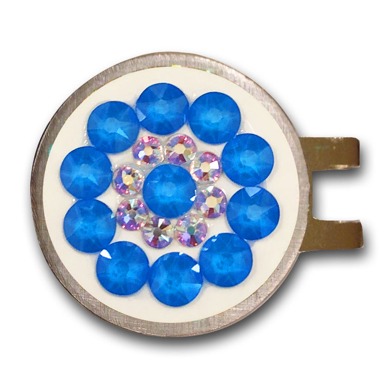 Blingo Ballmarker - Electric Blue/White image 1