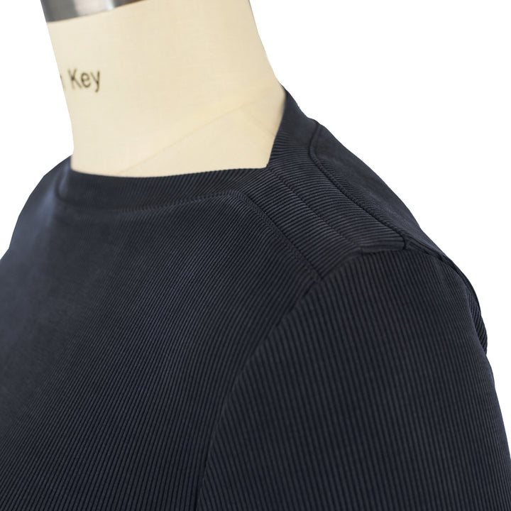 BelynKey Sueded Transit Washed Onyx 3/4 Sleeve Top