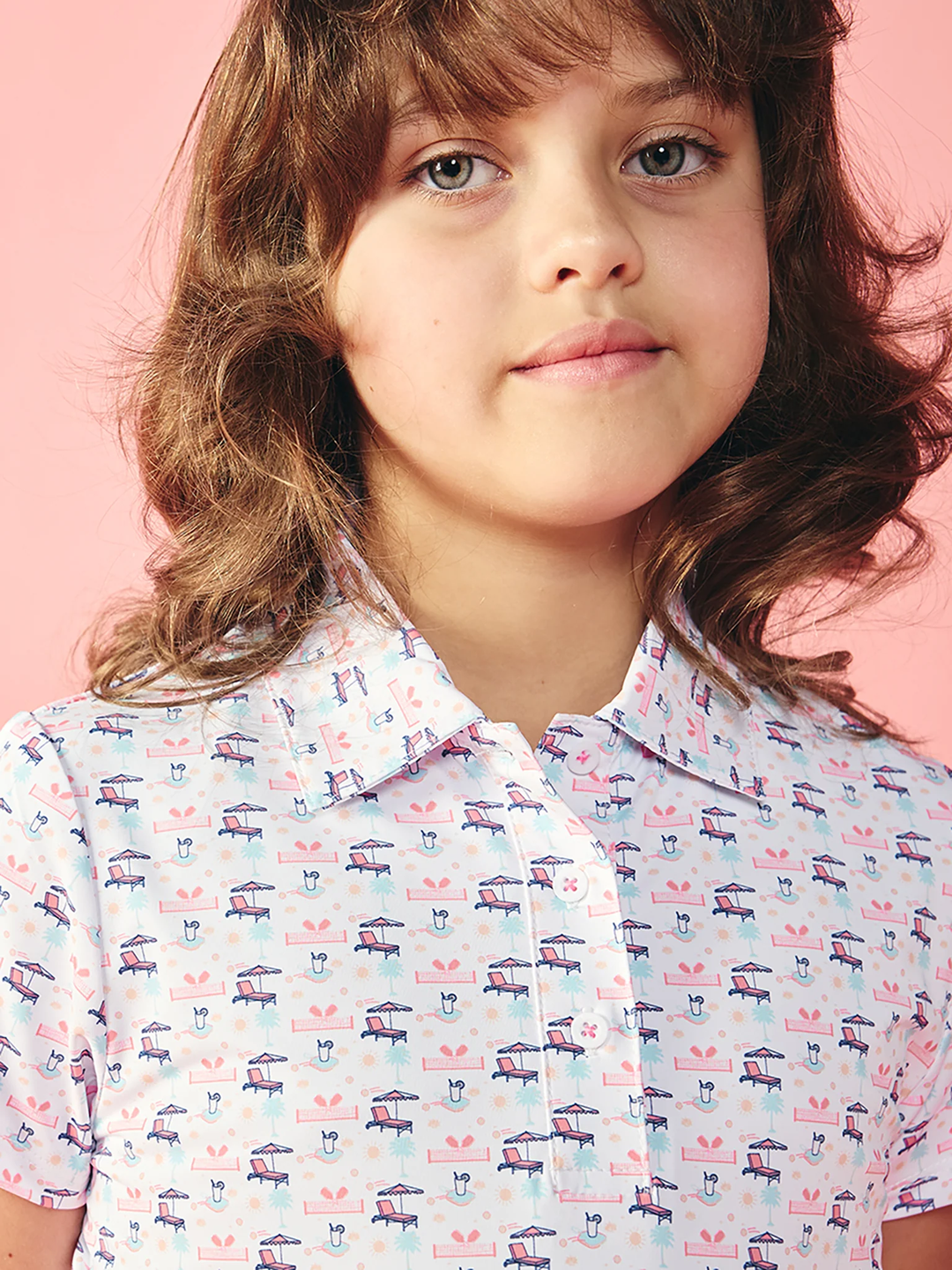 GARB Delilah Youth Short Sleeve Polo