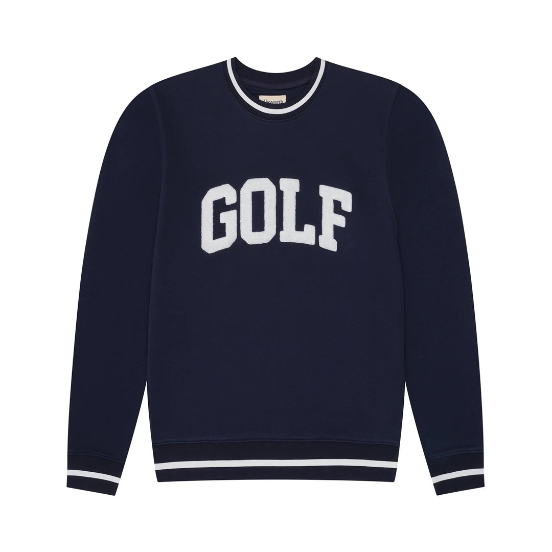 Ellsworth+Ivey Elle Navy Collegiate GOLF Sweatshirts