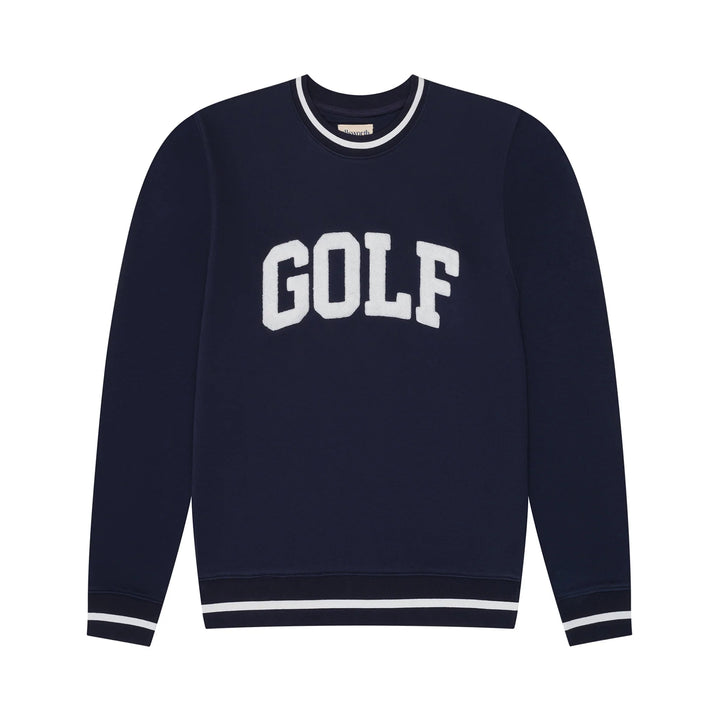 Ellsworth+Ivey Elle Navy Collegiate GOLF Sweatshirts