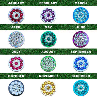 Blingo Birthstone Ballmarker