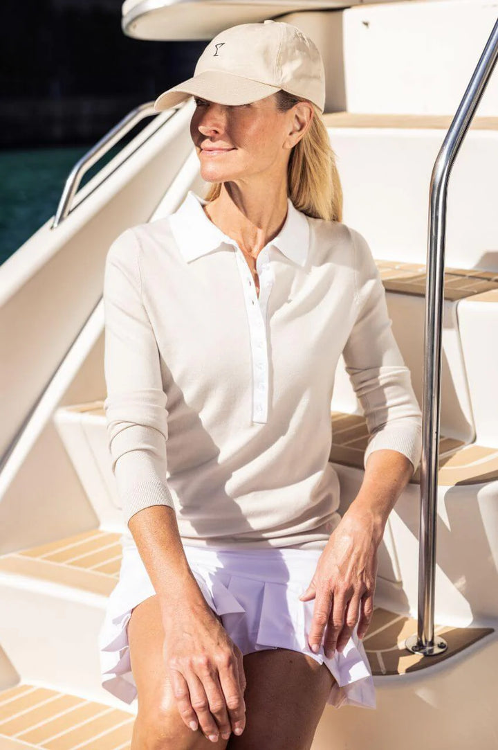 Golftini Button Polo Sweater [F26]