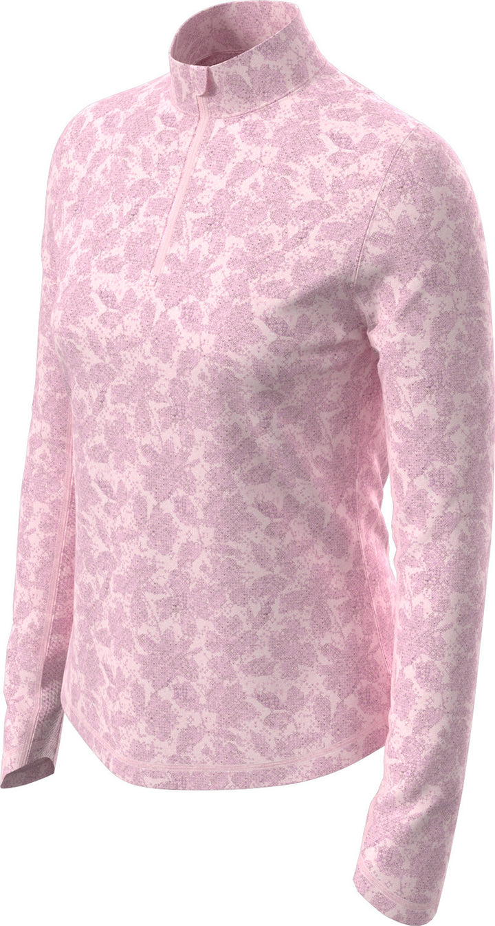 Callaway Abstract Floral Long Sleeve UV Mock [SF26]