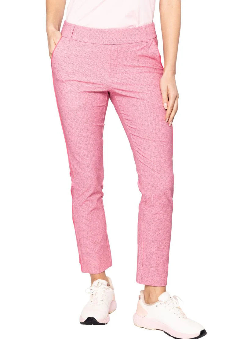 Golftini 27" Nantucket Pink Ankle Pant