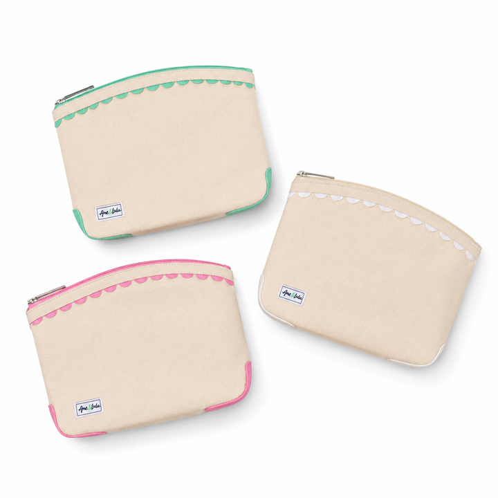 Ame &amp; Lulu Nantucket Canvas Beauty Bag