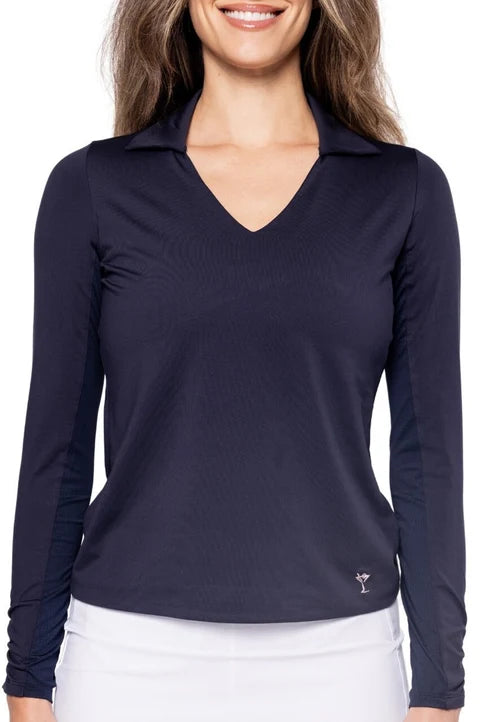 Golftini Lisa Long Sleeve Polo [F26]