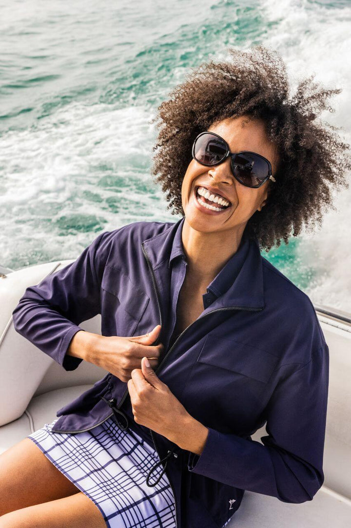 Golftini Cropped Traveler Lightweight Jacket [F26]