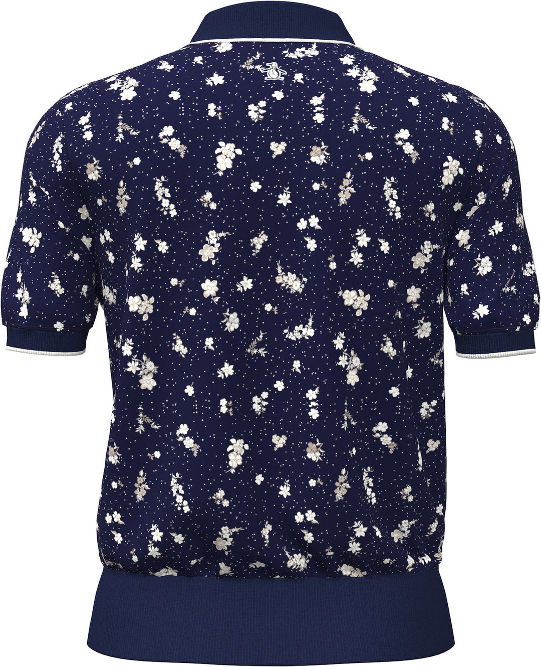 Original Penguin Floral Short Sleeve Knit Sweater [SF26]