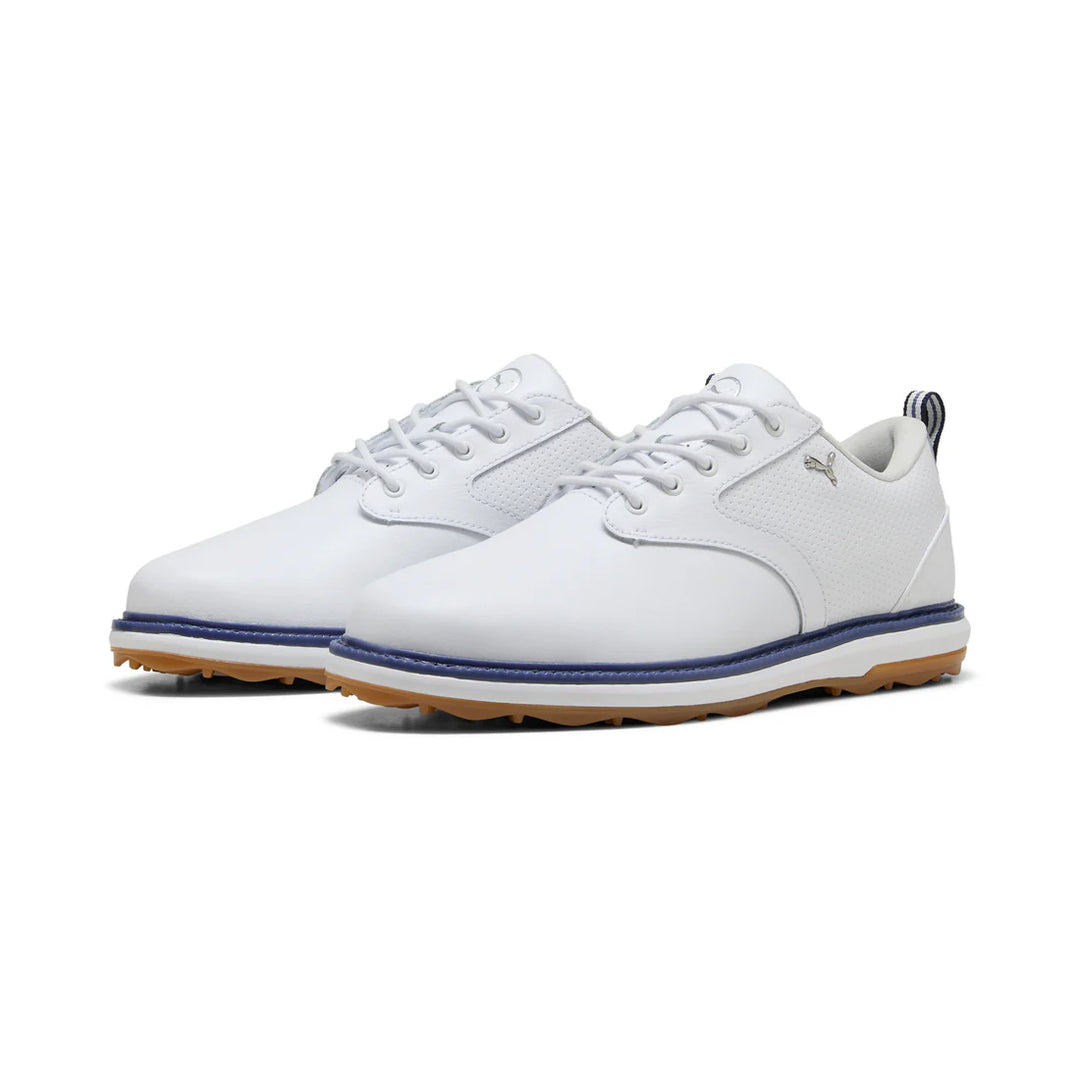 Puma Avant 2 White/Blue Crystal Spikeless Waterproof Golf Shoe