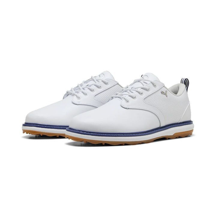 Puma Avant 2 White/Blue Crystal Spikeless Waterproof Golf Shoe