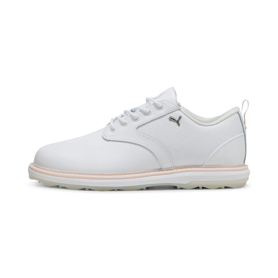 Puma Avant 2 White/Island Pink Spikeless Waterproof Golf Shoe