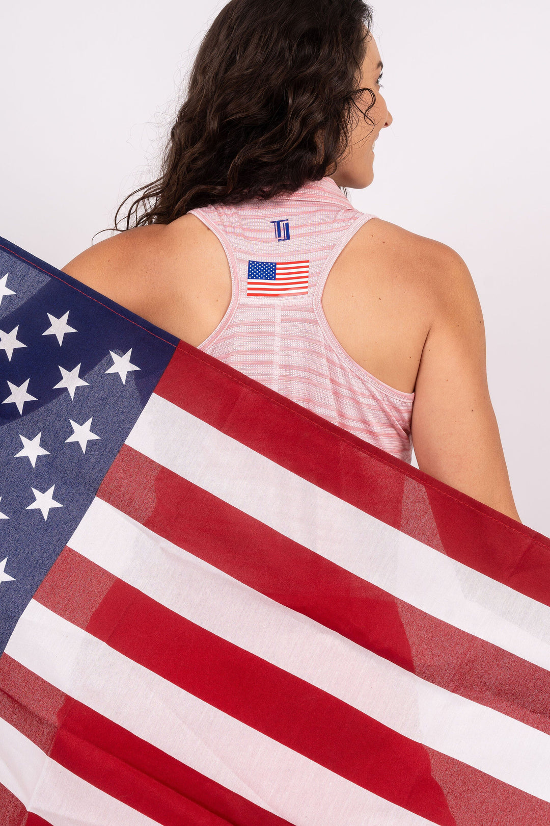 TJ Sport USA Racerback Polo