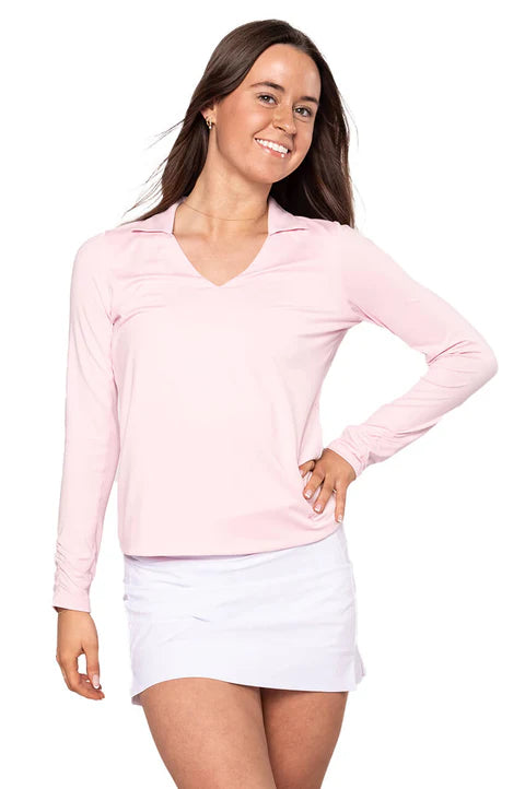 Golftini Lisa Long Sleeve Polo [F26]