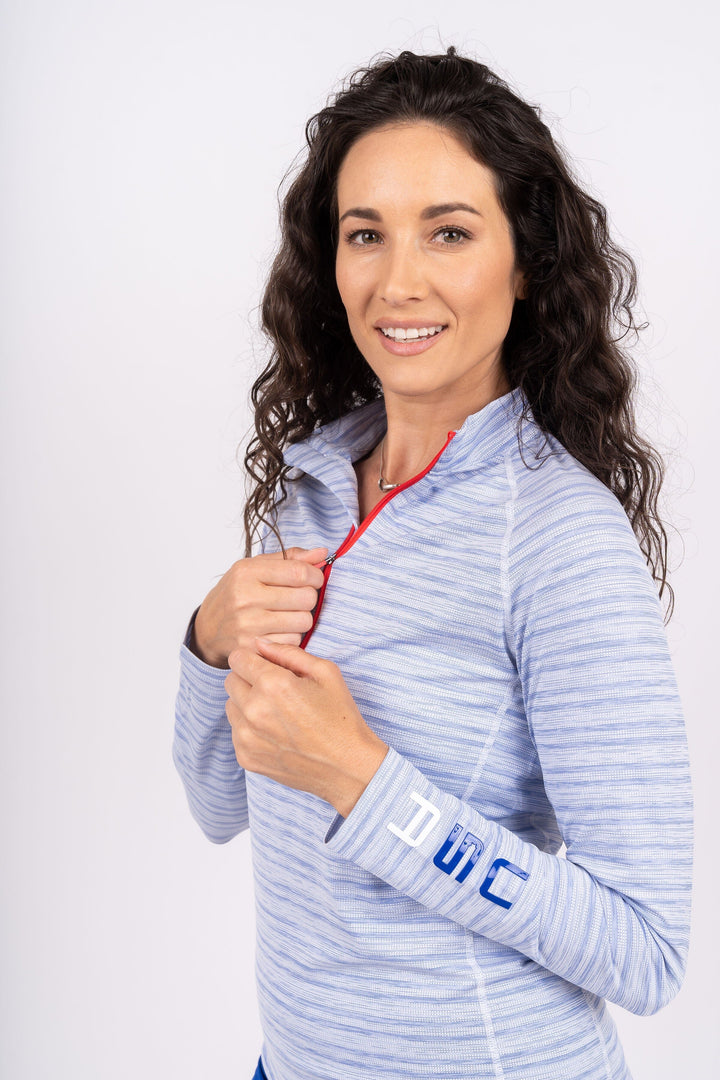 TJ Sport USA Long Sleeve Sun Mock