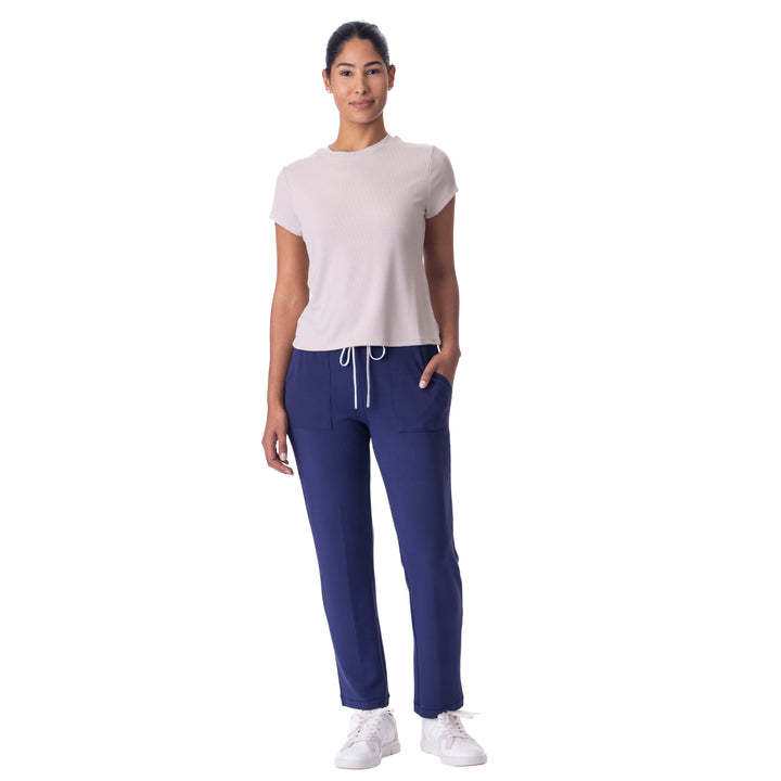 BelynKey Sueded Sundays Washed Ink Crop Pant