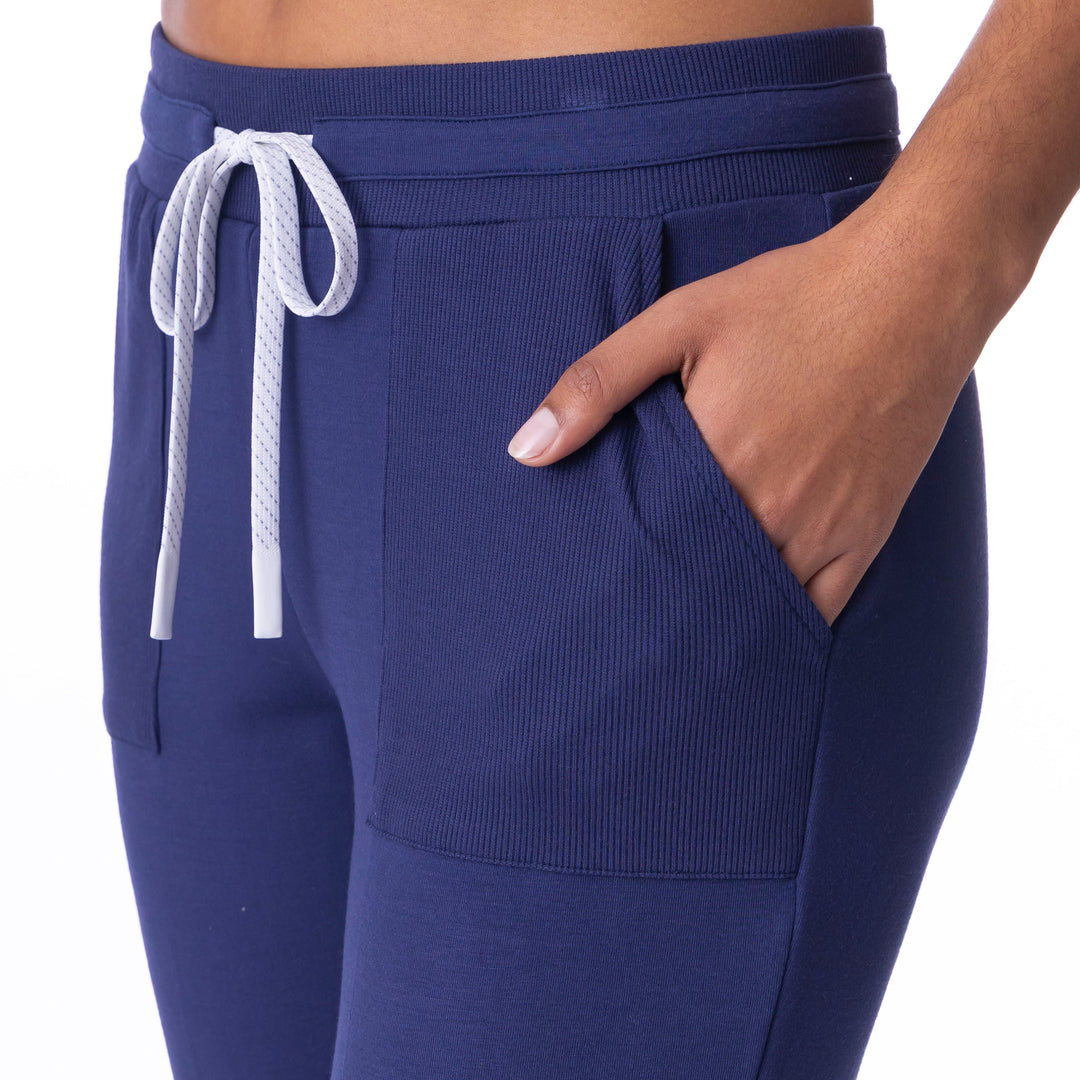 BelynKey Sueded Sundays Washed Ink Crop Pant