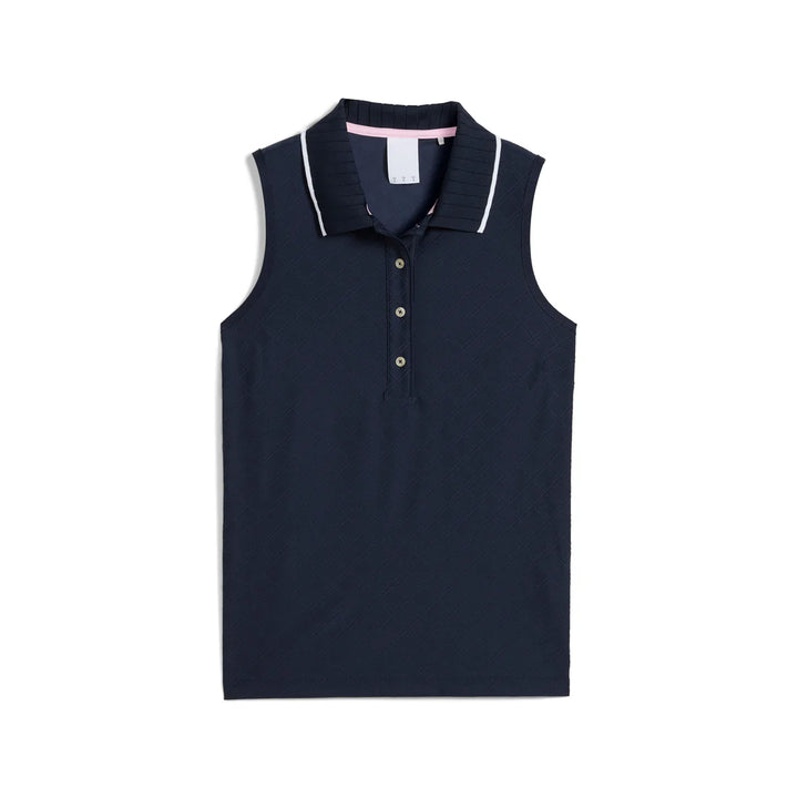 PUMA x AP Sleeveless Jacquard Golf Polo
