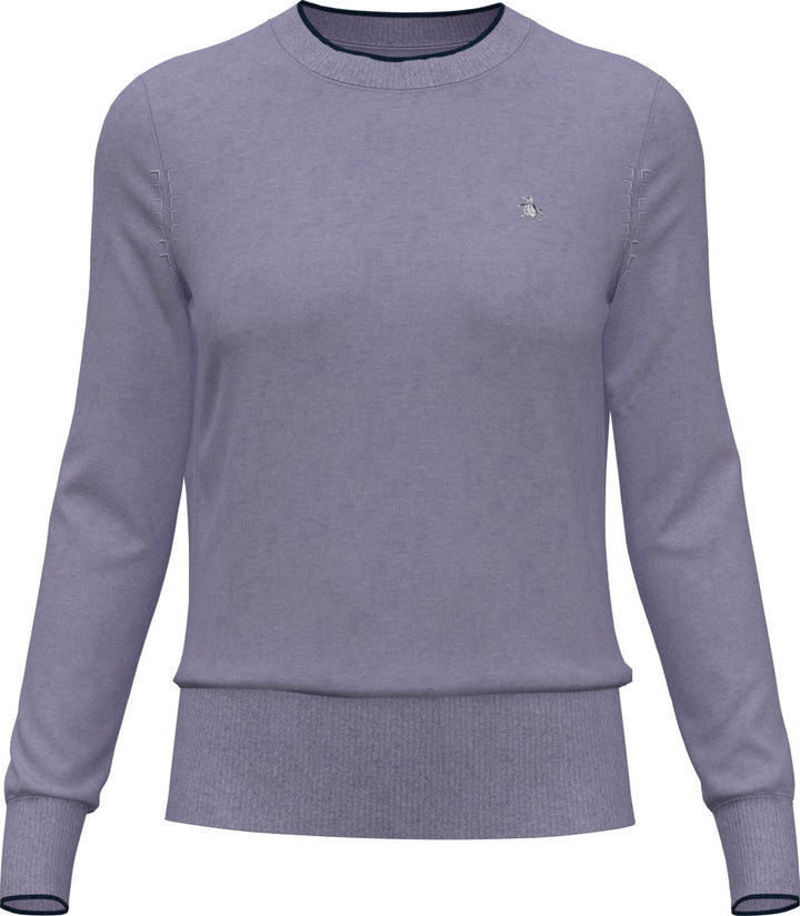 Original Penguin Heirloom Lilac Long Sleeve Sweater