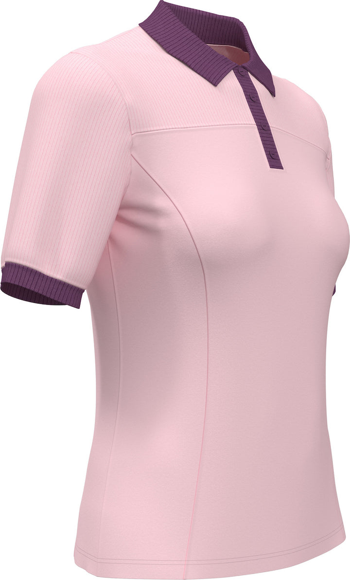 Callaway Colorblock Short Sleeve Rib Polo [SF26]