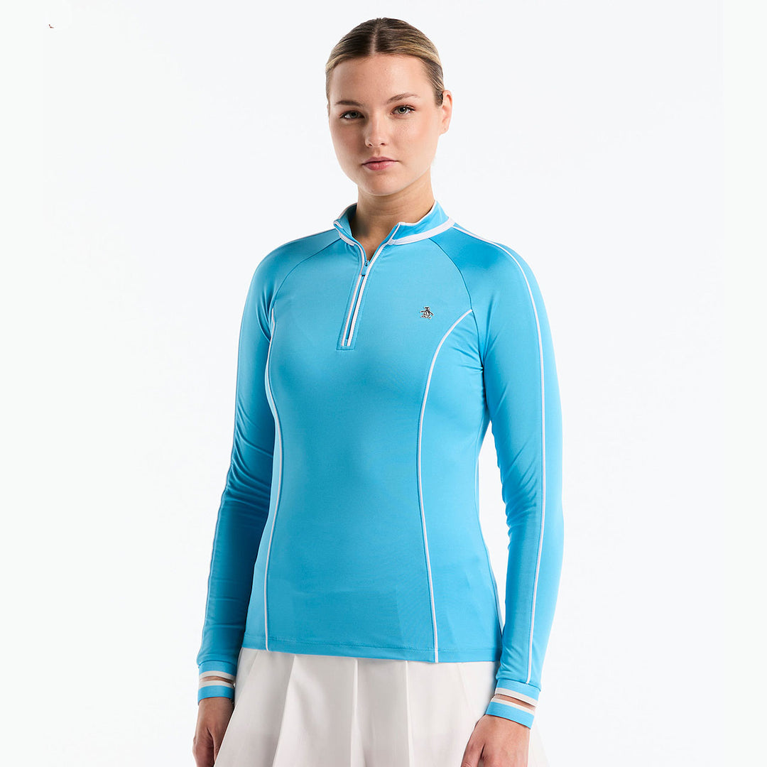 Original Penguin Long Sleeve Sun Protection Mock [SF26]